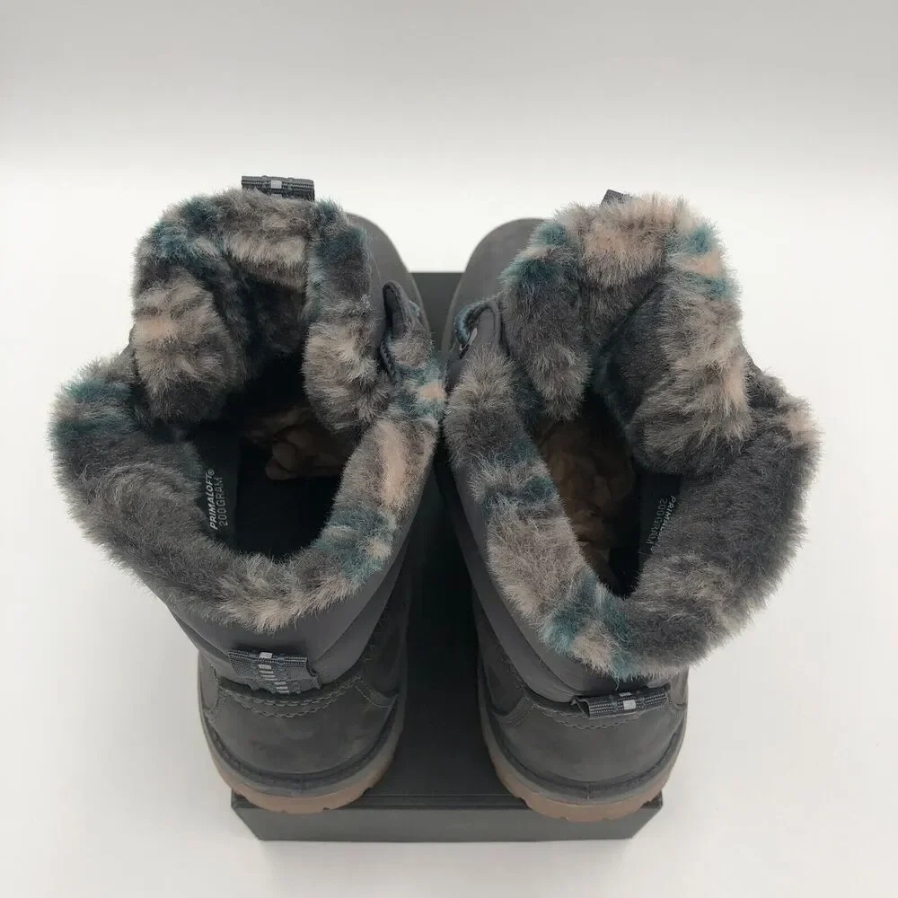 Women's Gray Winter Boots - Picture 14 of 16